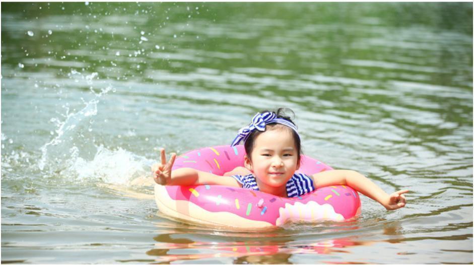 浮き輪 浮輪 ドーナツ ドーナッツ 水泳 海水浴 水遊び用 キッズ 子供用 70サイズの画像3