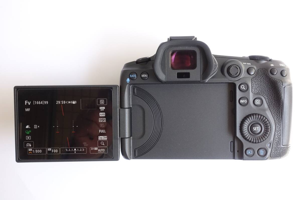 Canon EOS R5 中古ボディ美品 ショット数39000回以下 安心メンテ プレミアム実施済 社外製バッテリーおまけの画像6