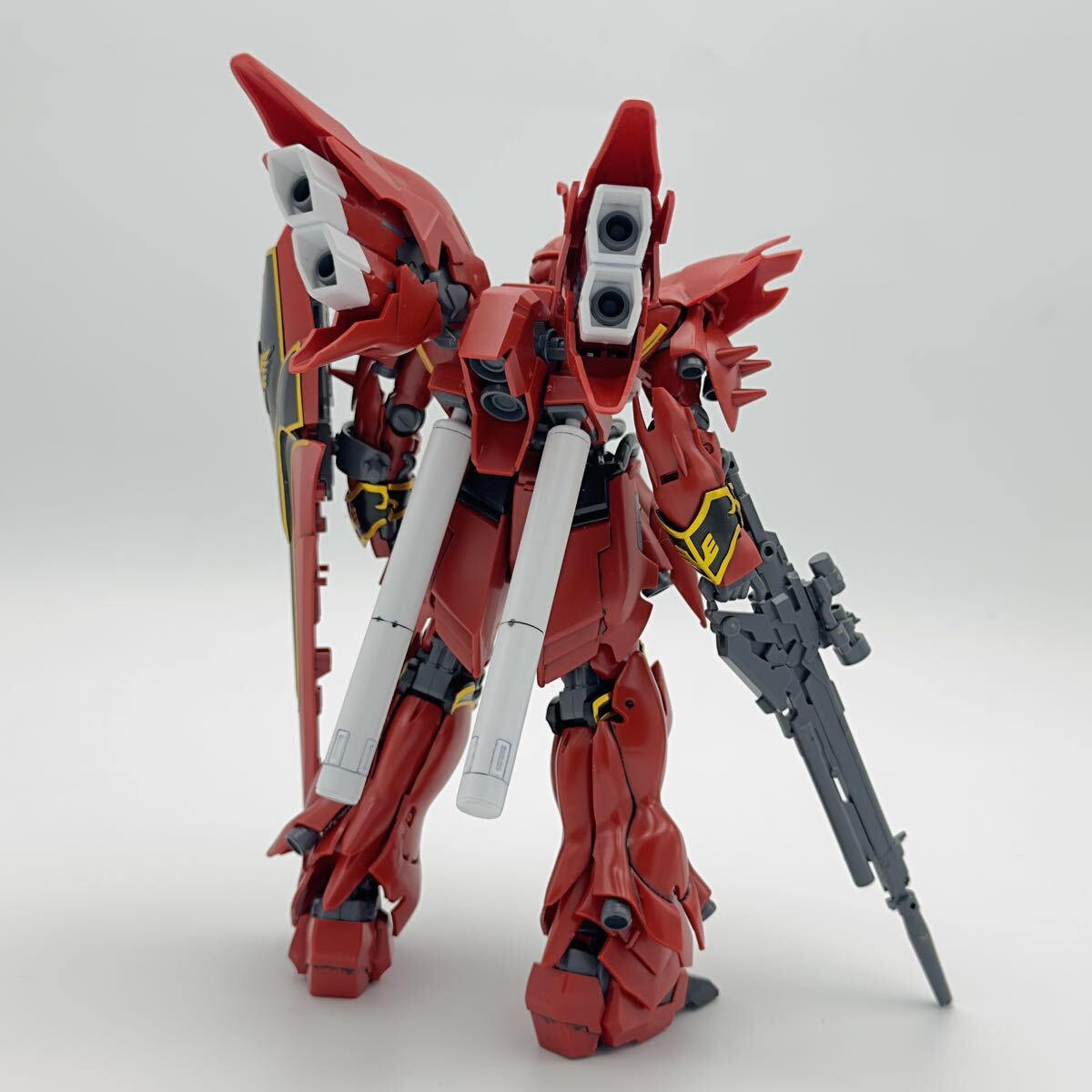 機動戦士ガンダムUC HG 1/144 シナンジュ 墨入れ完成品_画像3