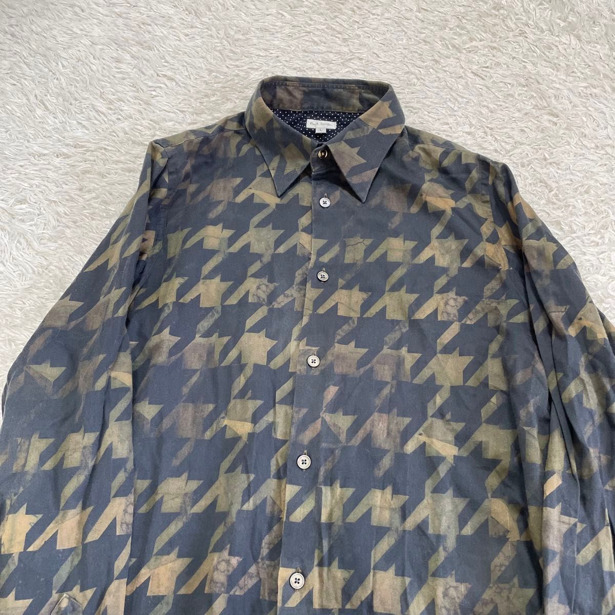激レア 希少 PAUL SMITH ポールスミス 総柄シャツ 長袖シャツ 激レア 希少 PAUL SMITH ポールスミス 総柄シャツ 長袖シャツ