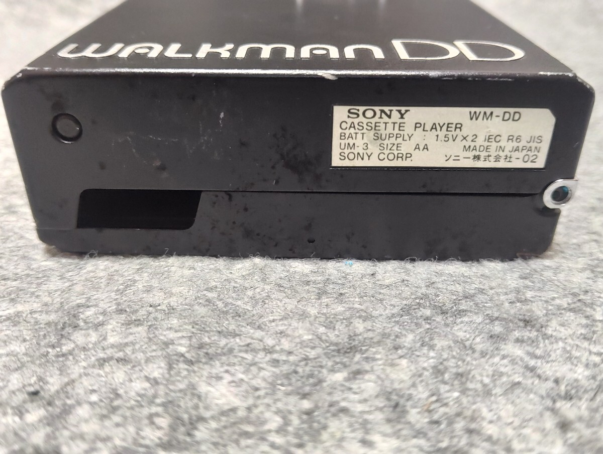 １円-SONY WALKMAN WM-DD STEREO カセットウォークマン_画像4