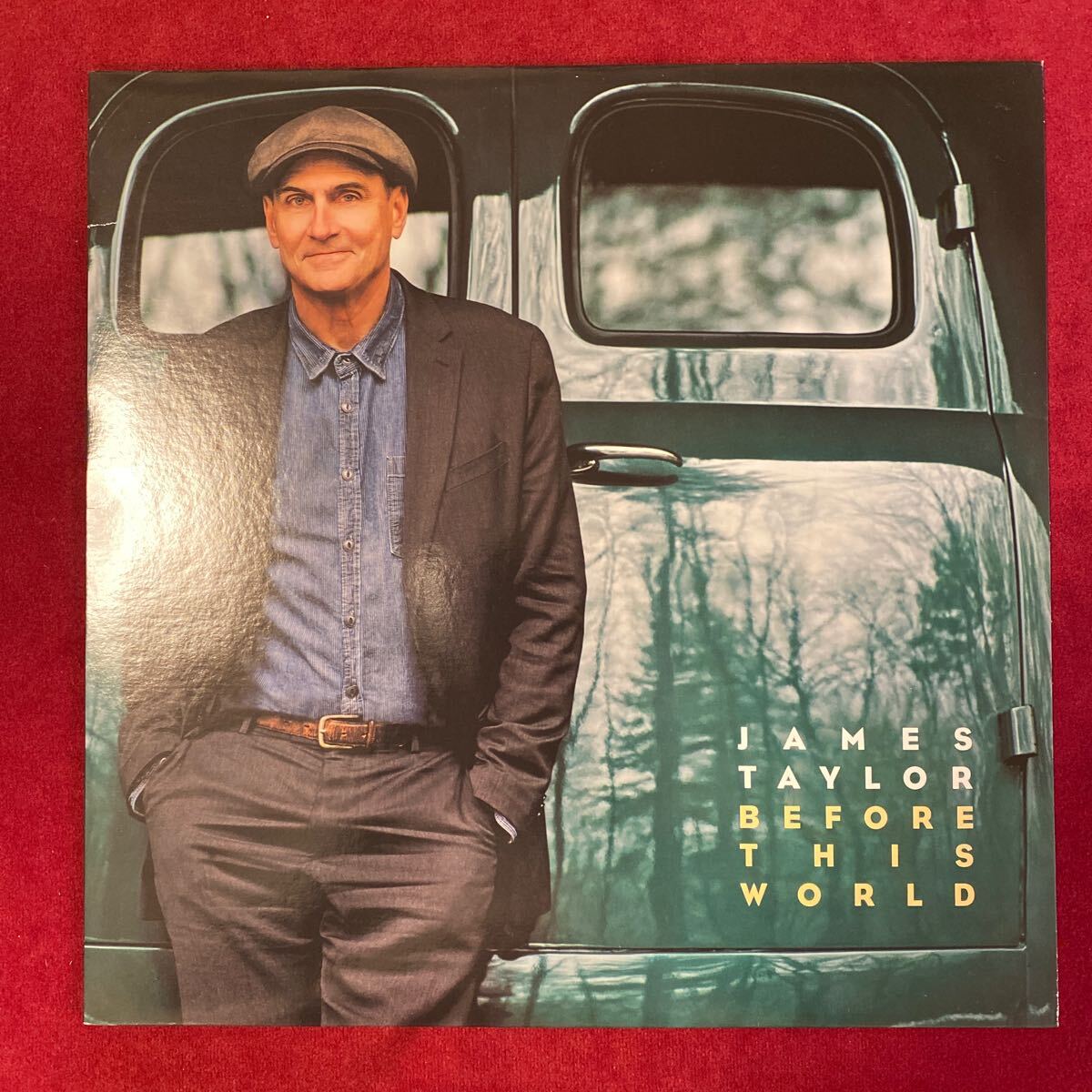 LP ジェームス・テイラー JAMES TAYLOR BEFORE THIS WORLD 重量盤_画像1