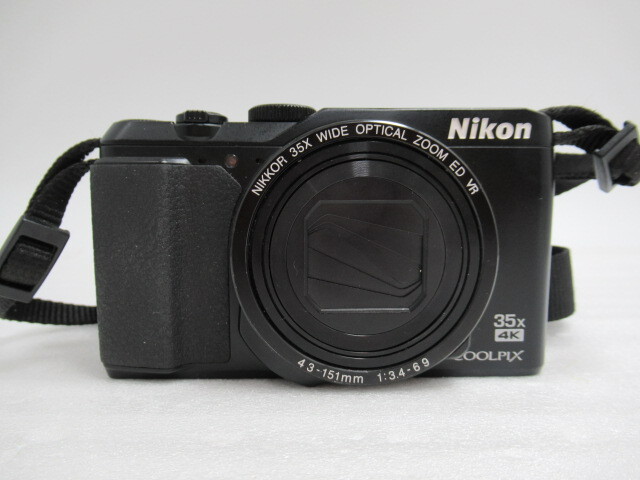 Nikon ニコン COOLPIX クールピクス A900 デジタルカメラ NIKKOR 35X WIDE OPTICAL ZOOM 4.3-151mm 1:3.4-6.9 ブラック デジカメ 動作品_画像1