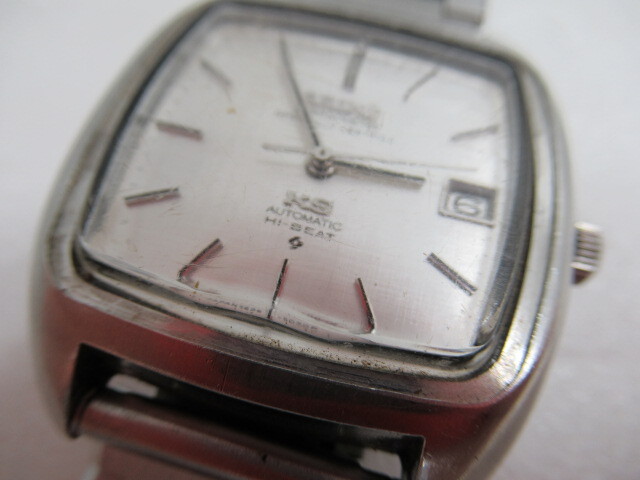 SEIKO セイコー KS キングセイコー HI-BEAT ハイビート 腕時計 5625-5040 メンズ アナログ 3針 デイト 自動巻き 動作品 ネーム刻印ありの画像9