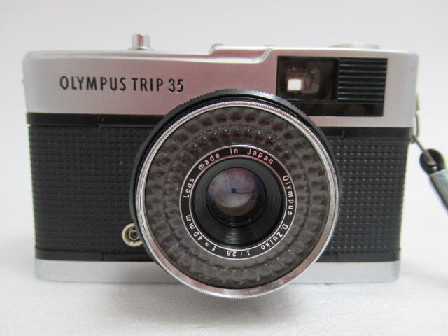 OLYMPUS オリンパス TRIP35 / D.Zuiko 1:2.8 f=40mm フィルムカメラ レンジファインダーUSEDの画像1