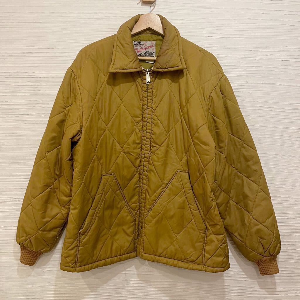 Lee Vintage 70s Outerwear Quilted Jacket キルティング ジャケット アメリカ製 ヴィンテージ 古着 リーバイス RRL デニム パンツ リー_画像1