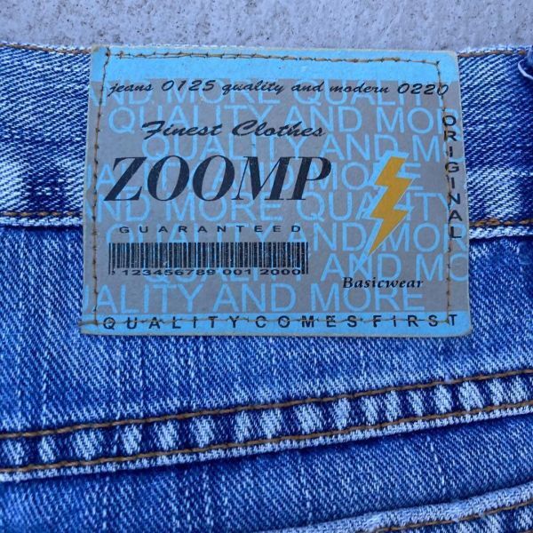 ZOOMP デニムパンツ　ストレート　ブラジル　古着_画像8