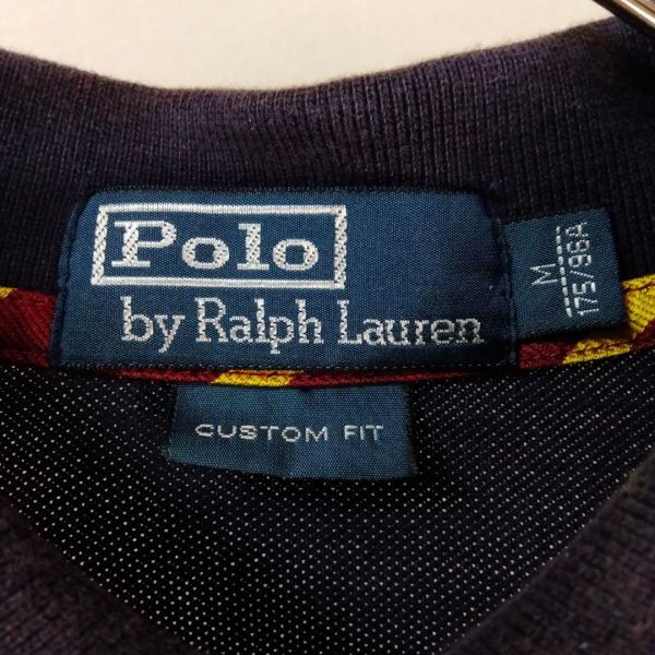 polo by ralph lauren ポロラルフローレン　デカロゴ　ロゴ刺繍　ポロシャツ　半袖_画像4