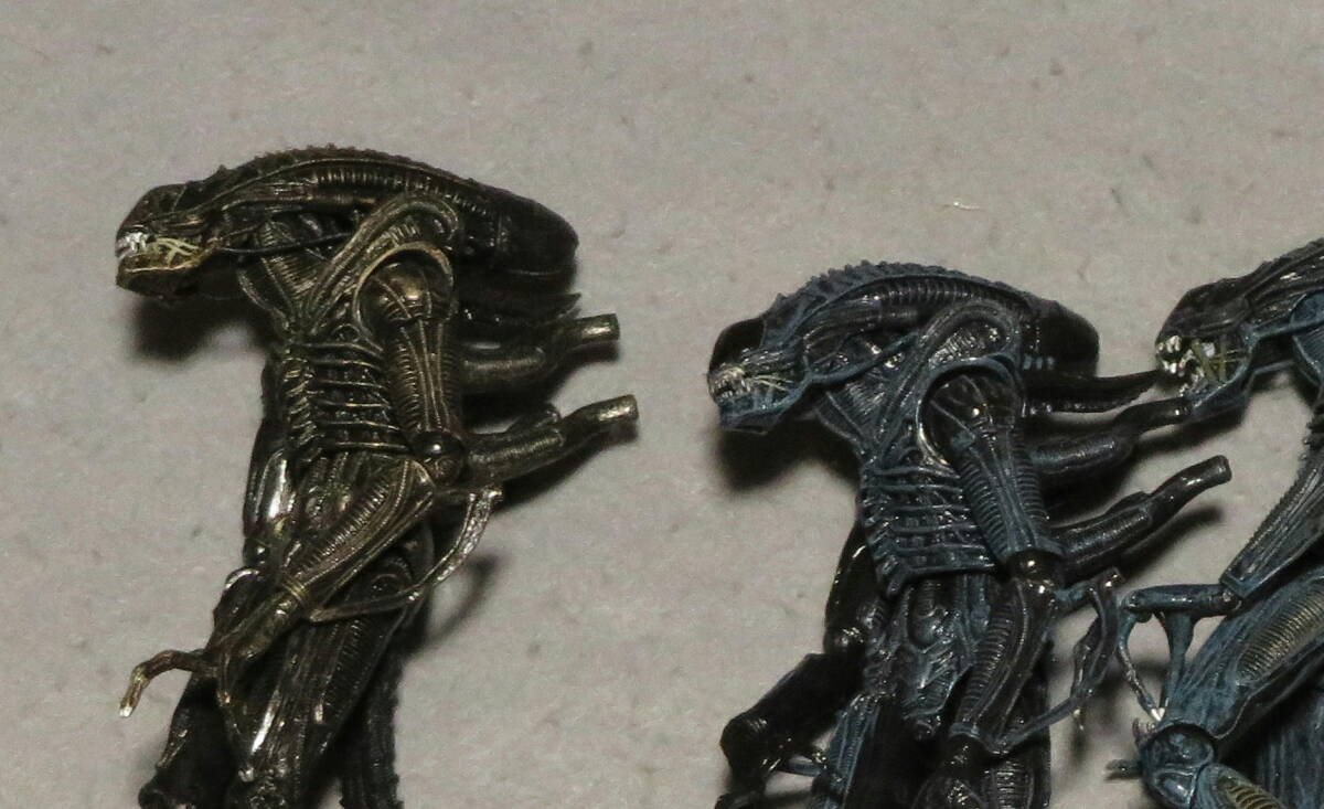 NECA ALIEN エイリアンウォーリアー 青色系 5体まとめての画像2