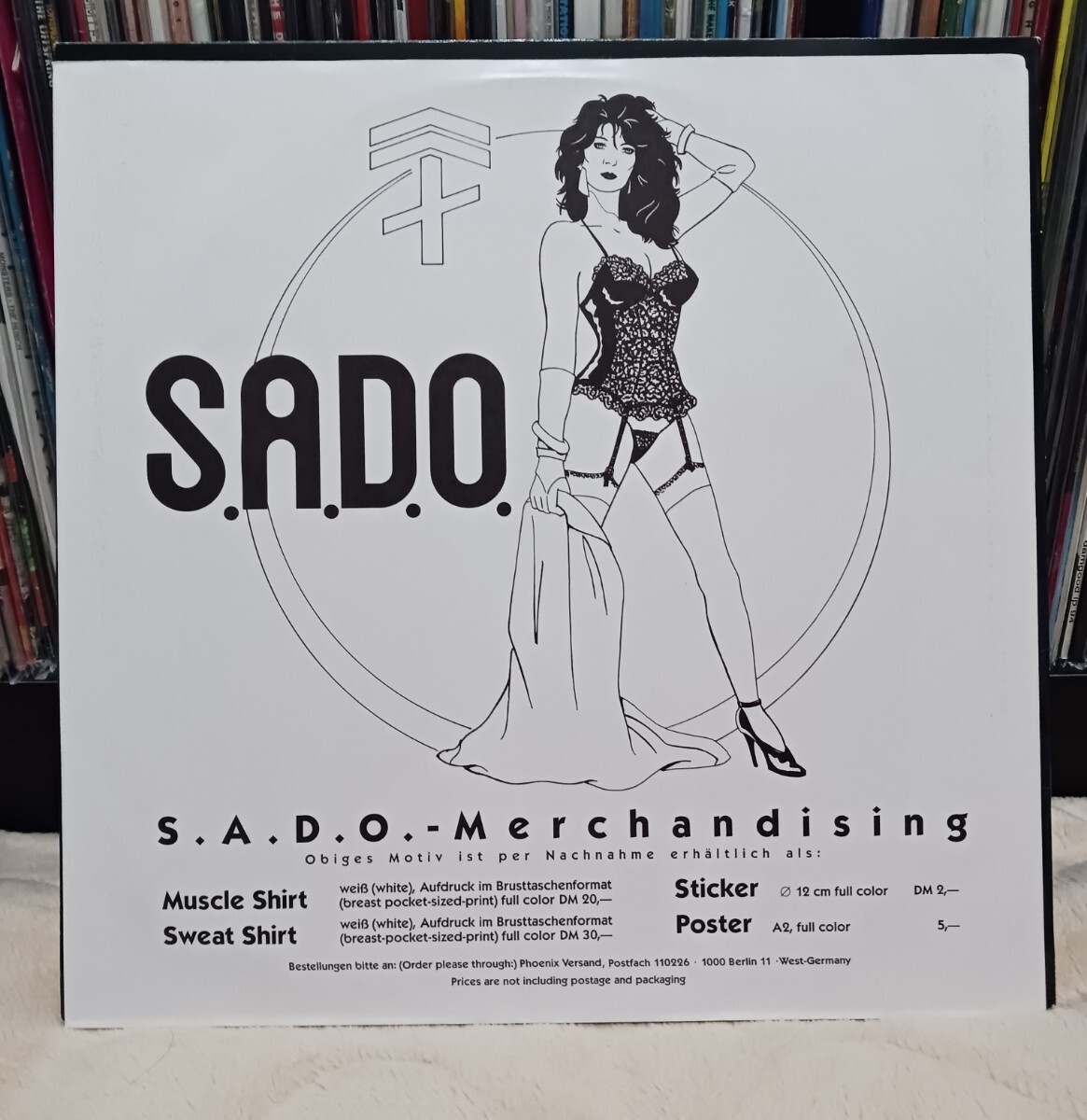 S.A.D.O. / CIRCLE OF FRIENDS　　'87 Europe オリジナル盤_画像3