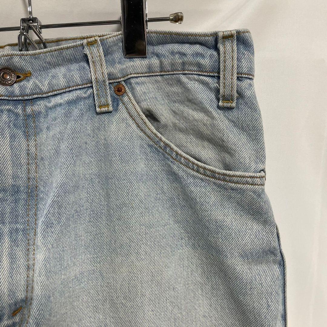 USA製LEVI'S W38L30 ストレートワイドデニムメンズXL 10_画像3