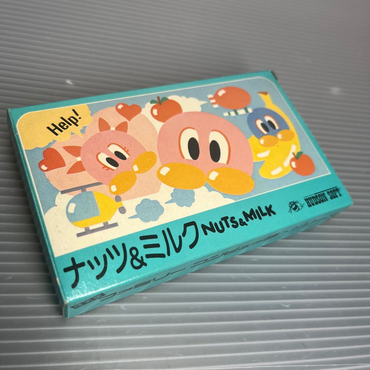 【美品・1円スタート】ファミコンソフト ナッツ&ミルク FC の画像1