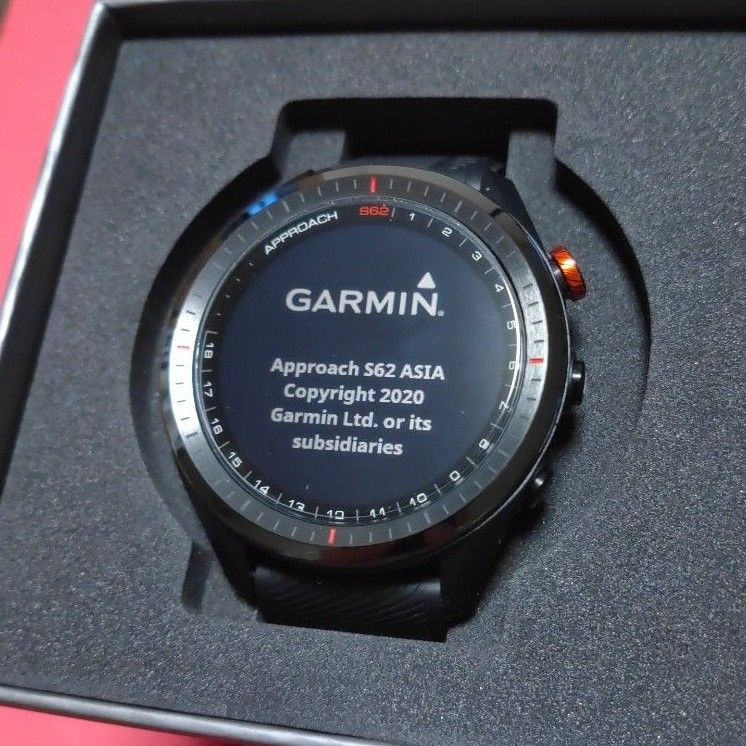 【美品】GARMIN(ガーミン) Approach S62 ブラック