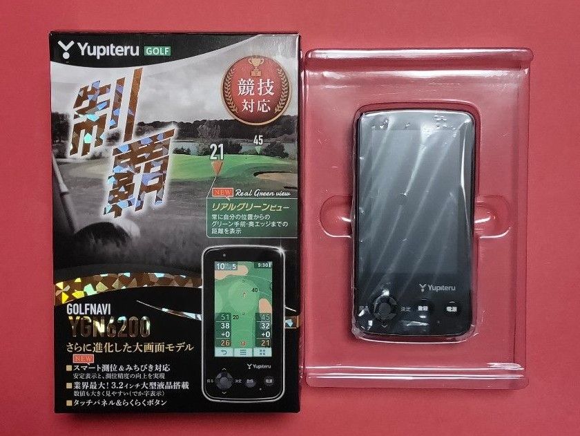 【美品】ユピテル ゴルフナビ GPS YUPITERU　YGN6200