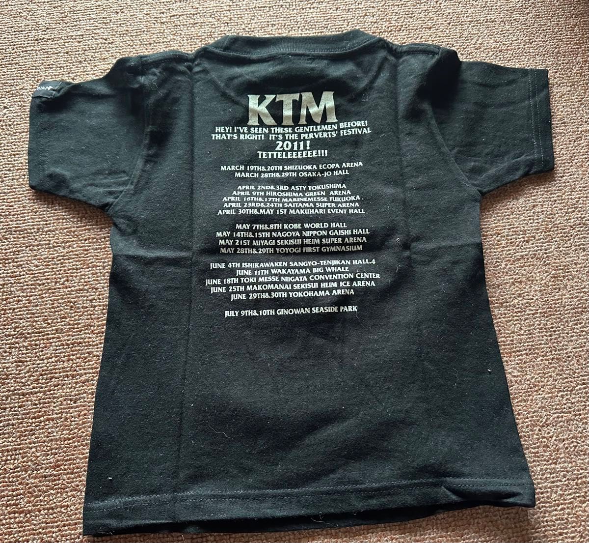 ケツメイシ(KTM)ツアーグッズ　Tシャツ(キッズ)