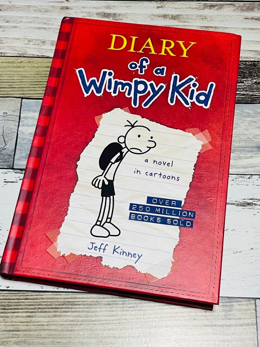 Diary of a Wimpy Kid 洋書 英語 児童書 グレッグのダメ日記 ハードカバー ブック