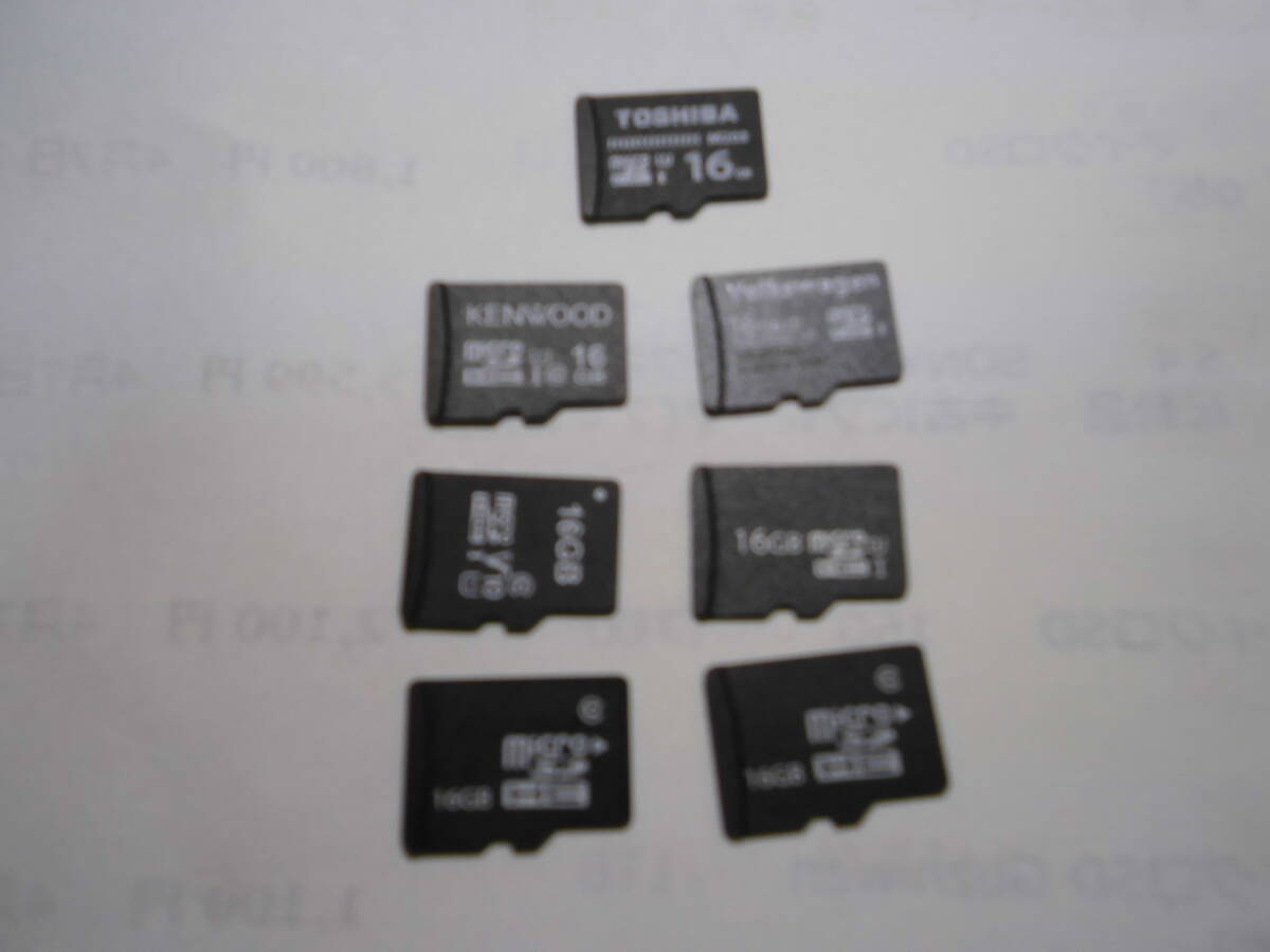  マイクロSD  16G  （7枚）の画像2