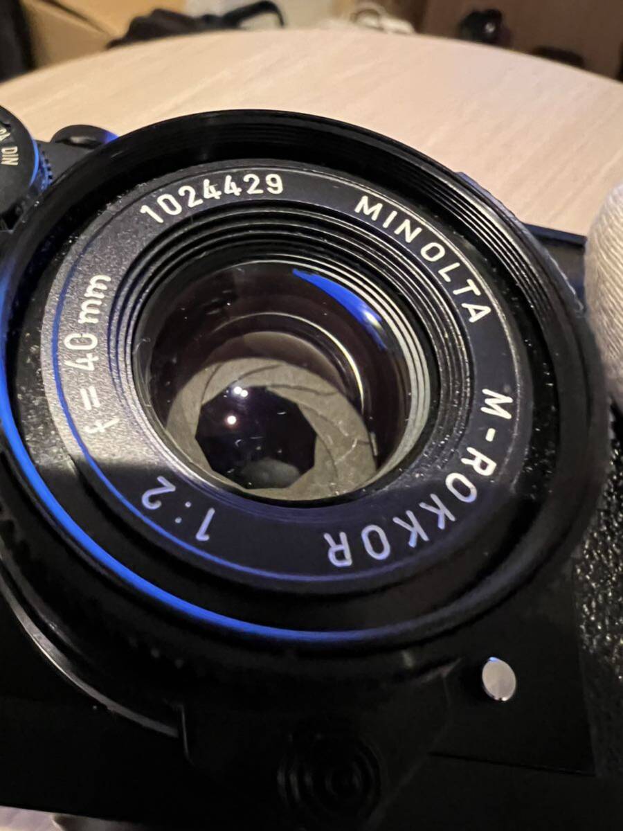 ライツ ミノルタ LEITZ MINOLTA CL M-ROKKOR 40mm F2 フィルムカメラ の画像10