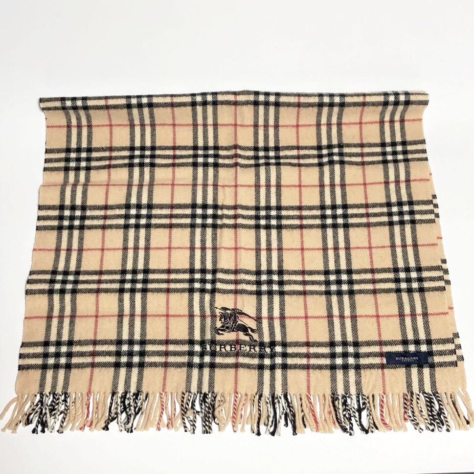 BURBERRY ☆ ウール ひざ掛け ノバチェック ベージュ 118cm 秋冬 BURBERRY ☆ ウール ひざ掛け ノバチェック ベージュ 118cm 秋冬