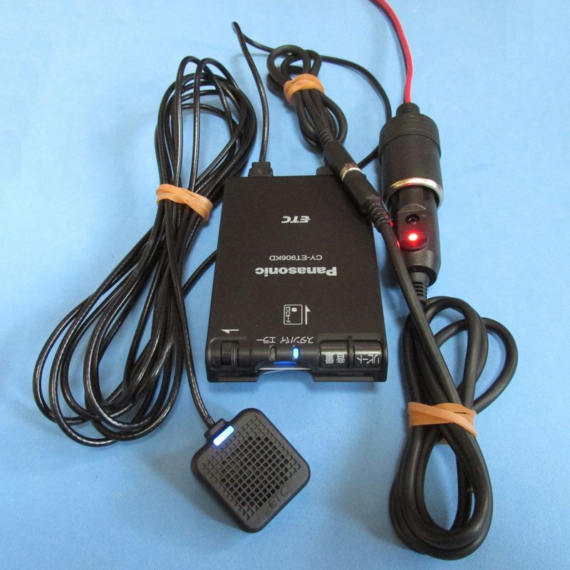 【軽自動車登録】パナソニック製 CY-ET906KD アンテナ分離型ETC 【USB、シガープラグ対応】