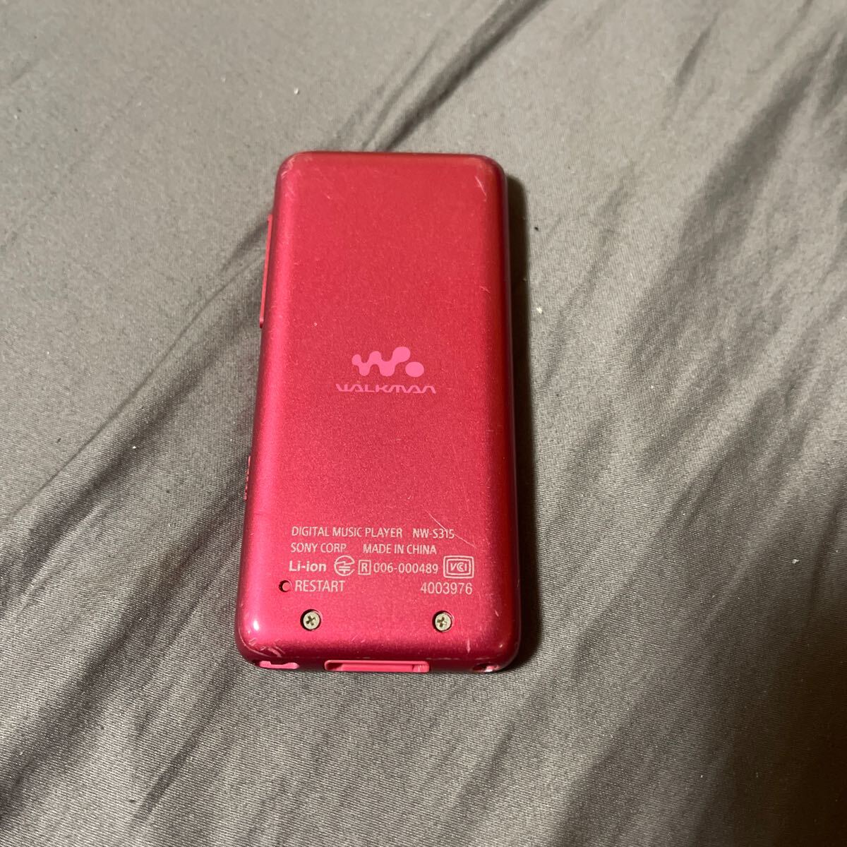 SONY WALKMAN NW-S315ピンク の画像2