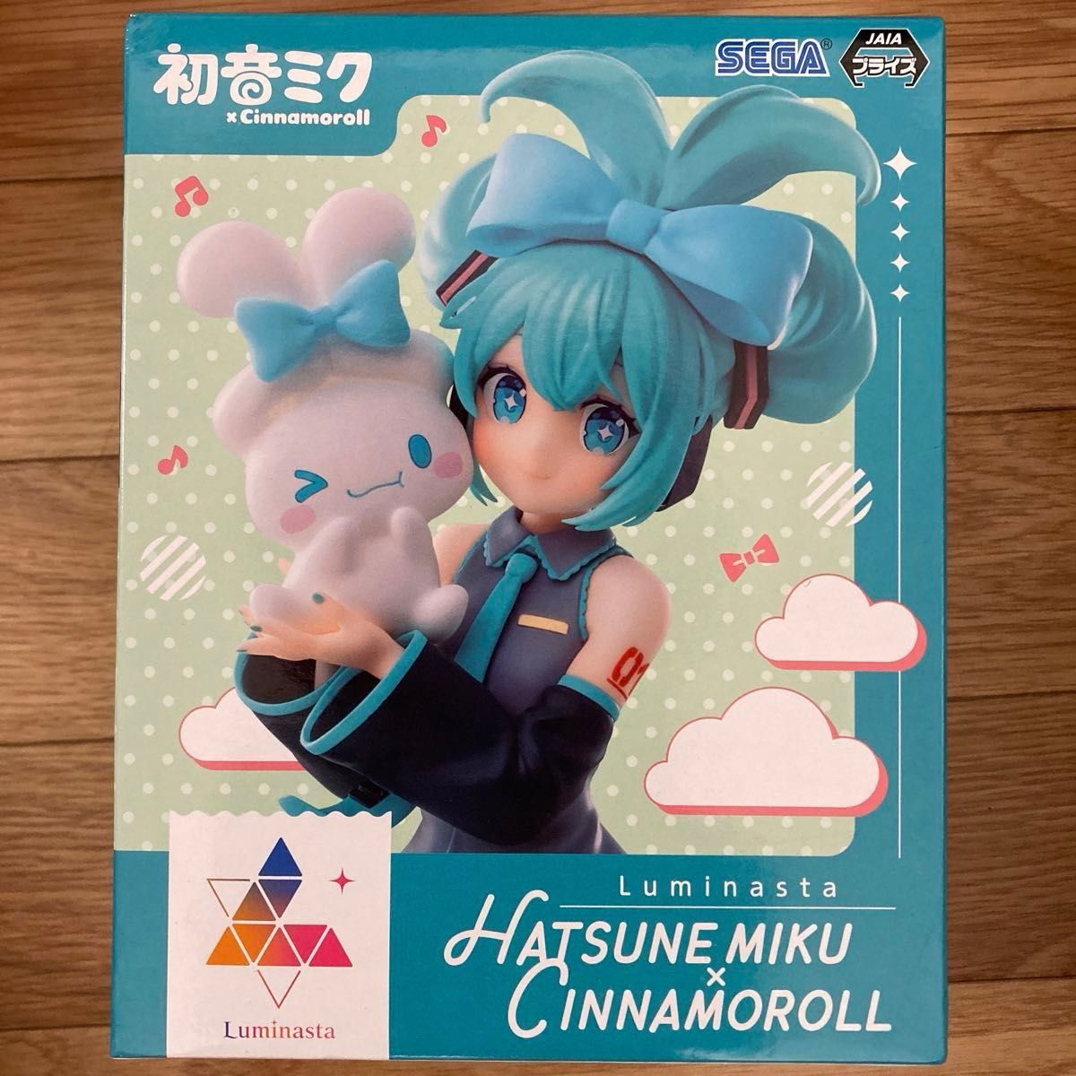 初音ミク　シナモロール　ルミナスタ　フィギュア　　　新品未開封品