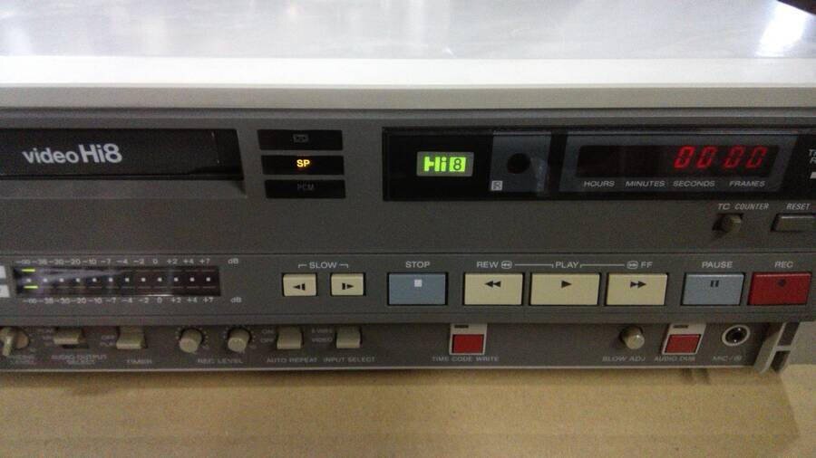 SONY ソニー EVO-9500A 業務用Hi8ビデオカセットレコーダー●現状品【TB】の画像10