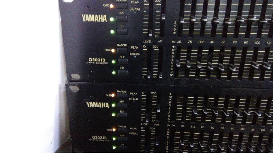 YAMAHA Yamaha Q2031B графика эквалайзер такой же type 2 шт. комплект * простой инспекция товар [TB]