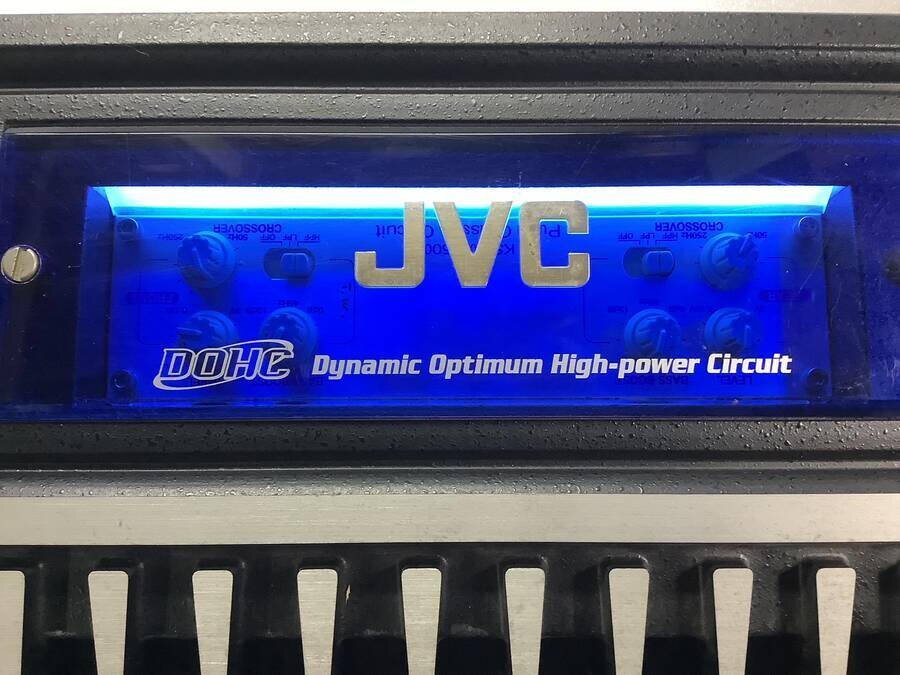 JVC KS-AX6500 カーアンプ ドライブ カーオーディオ○現状品の画像8