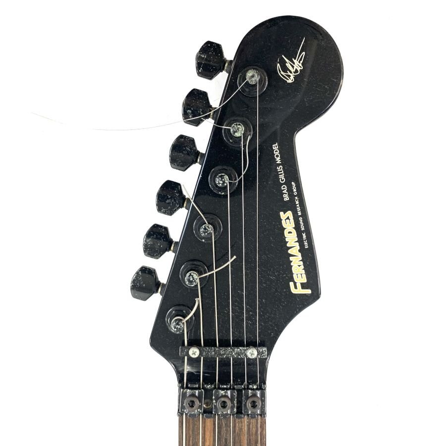 FERNANDES BRAD GILLIS MODEL S/N:L011537 フェルナンデス ブラッドギルス ※ピックアップ不安定 動作/状態説明あり★ジャンク品【福岡】の画像5