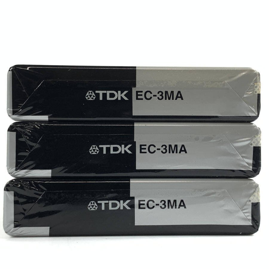 美品 TDK EC-3M エンドレスカセットテープ 3分用/3巻セット●未開封品【TB】の画像5