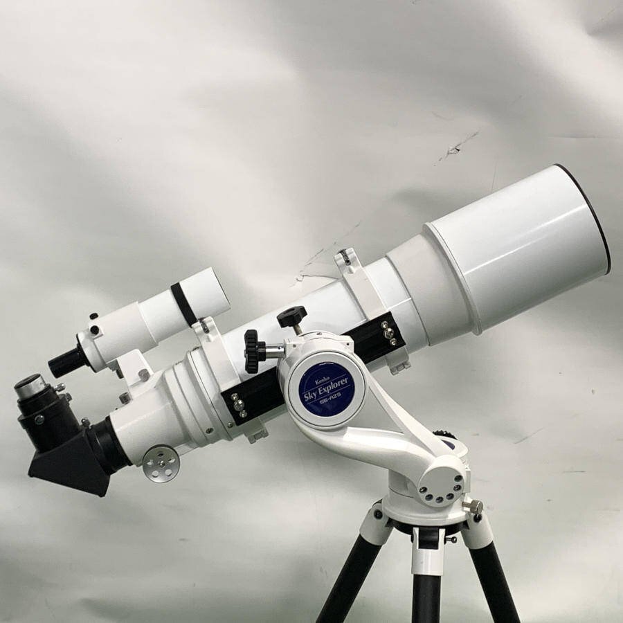 Kenko SE120 ケンコー 天体望遠鏡 D=120mm F=600mm 説明書/天頂ミラー/接眼アダプタ/接眼レンズ/キャップ付き●ジャンク品の画像5