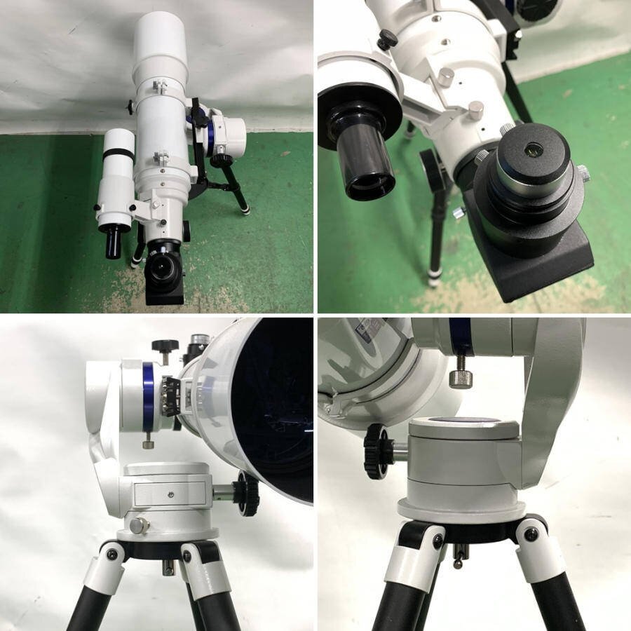 Kenko SE120 ケンコー 天体望遠鏡 D=120mm F=600mm 説明書/天頂ミラー/接眼アダプタ/接眼レンズ/キャップ付き●ジャンク品の画像8