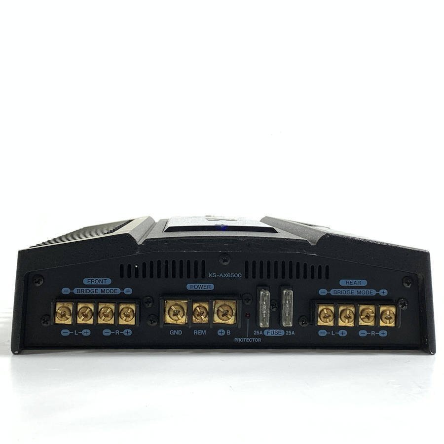 JVC KS-AX6500 カーアンプ ドライブ カーオーディオ○現状品の画像3