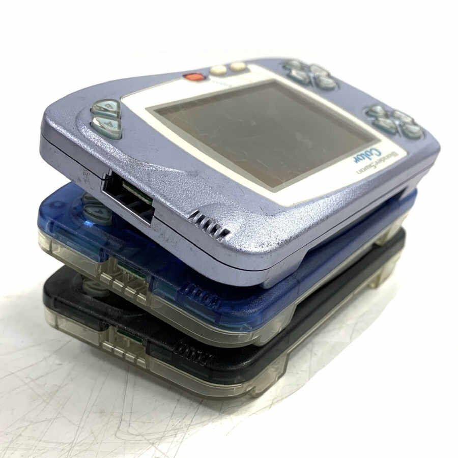 【5台/まとめ売り】BANDAI WonderSwan Color ワンダースワンカラー ※未確認品 ＊ジャンク品【福岡】の画像8