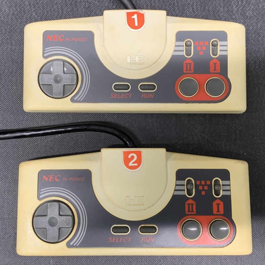 【4点セット】NEC PCEngine コントローラー PCエンジン ＊ジャンク品【福岡】の画像2