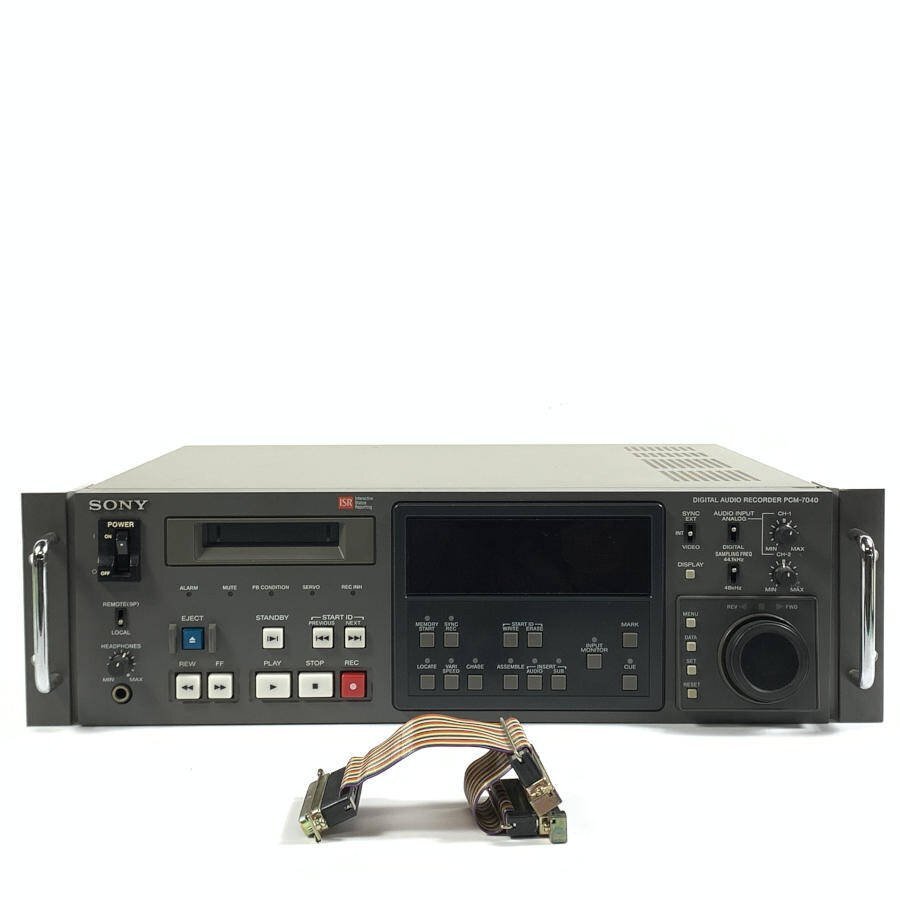 8050円 SONY PCM-7040 ソニー 業務用 PCMレコーダー DAT 8050円 SONY PCM-7040 ソニー 業務用 PCMレコーダー DAT