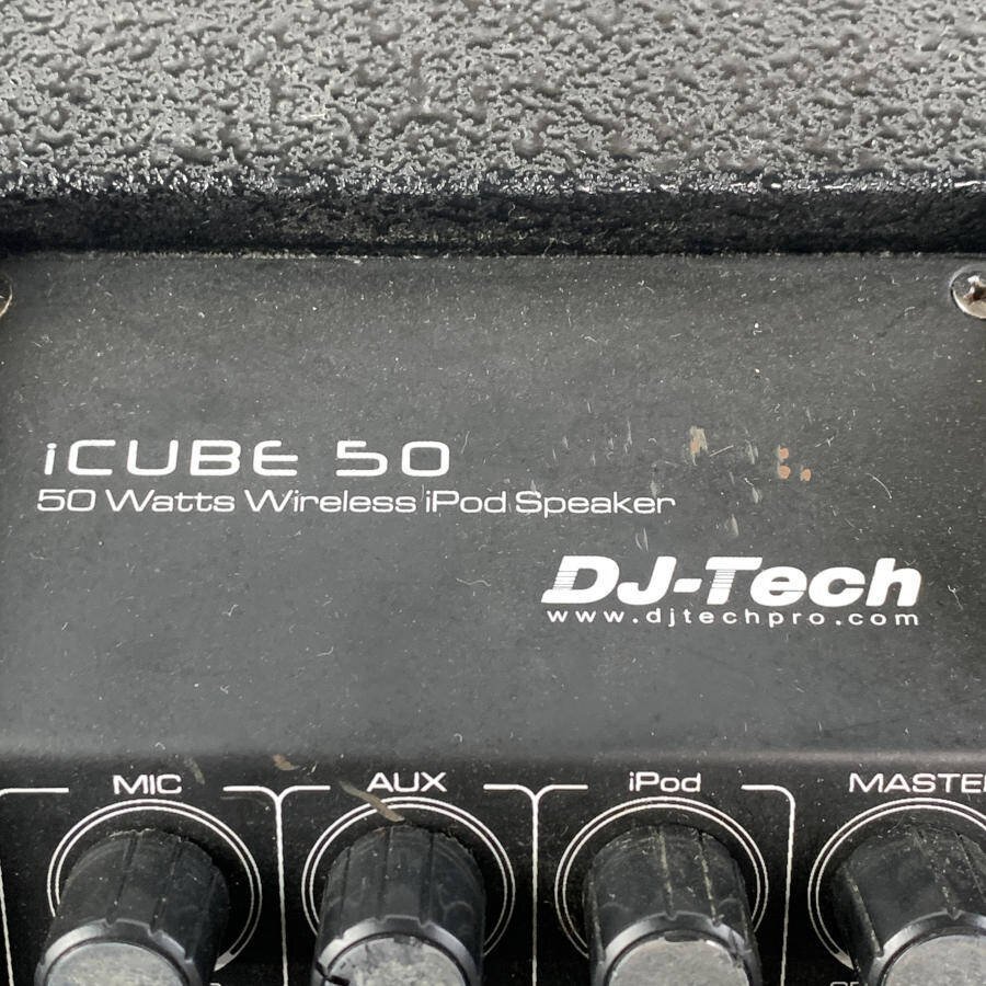 DJ-Tech DJテック iCUBE 50 50 Watts Wireless iPod Speaker◆現状品の画像8