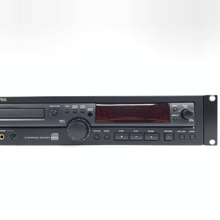 TASCAM CD-RW700 タスカム 業務用CDレコーダー◆現状品の画像3