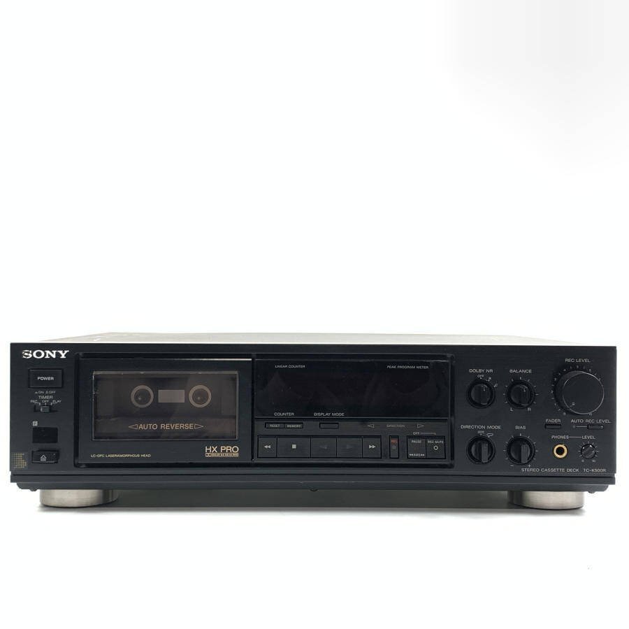 SONY ソニー TC-K500R カセットデッキ プレーヤー/レコーダー◆現状品の画像1
