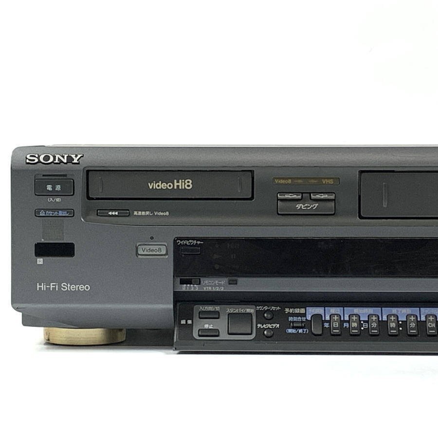 SONY ソニー WV-H3 Hi8/VHSビデオデッキ●現状品の画像2