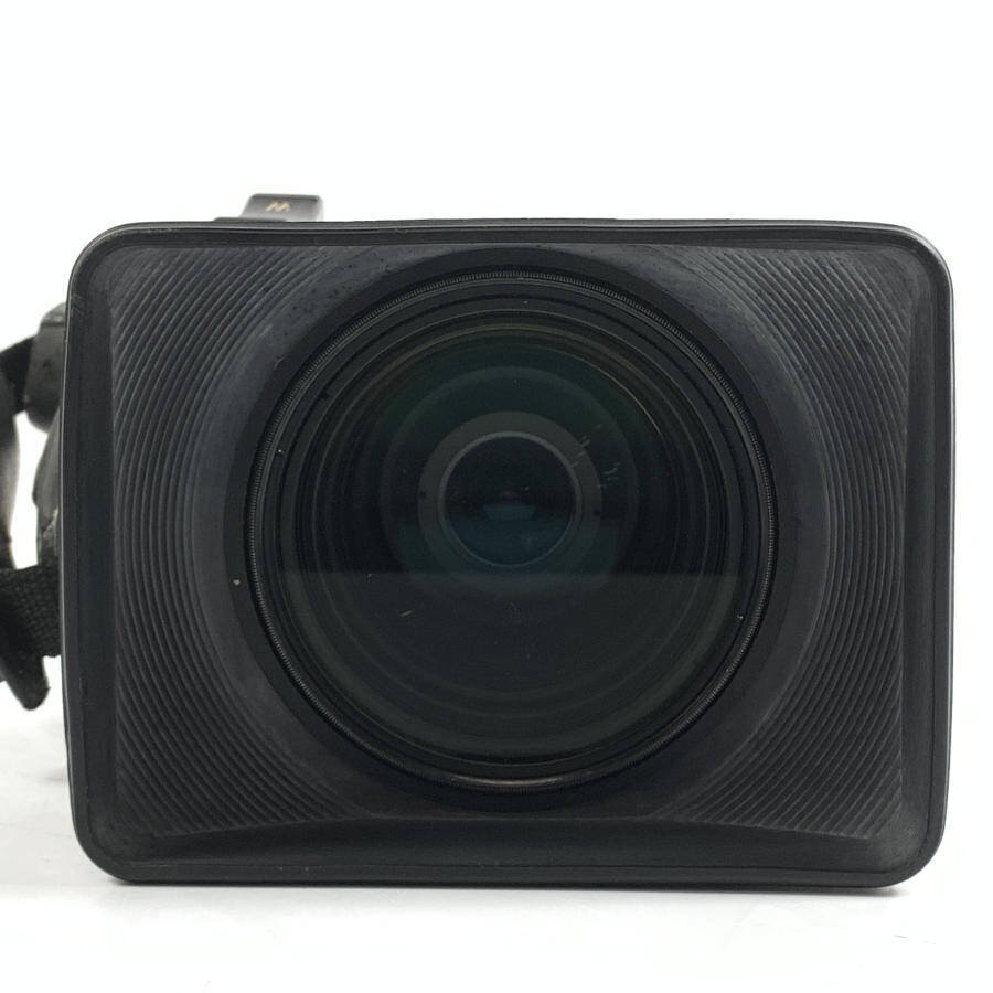 Canon IF Canon business use video camera lens J15ax8B4 IRS SX12/1:1.7/8-120mm lens hood / lens cap attaching * junk [TB]