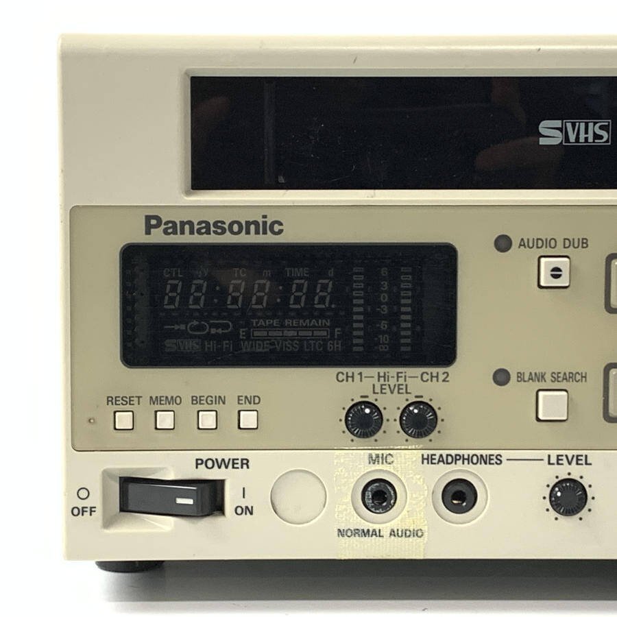 Panasonic パナソニック AG-MD835 ビデオカセットレコーダー●現状品の画像2