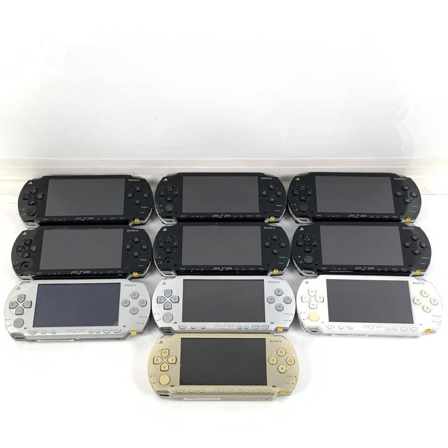 SONY PSP-1000 本体 まとめ売り 10台セット*簡易検査品【GH SONY PSP-1000 本体 まとめ売り 10台セット*簡易検査品【GH