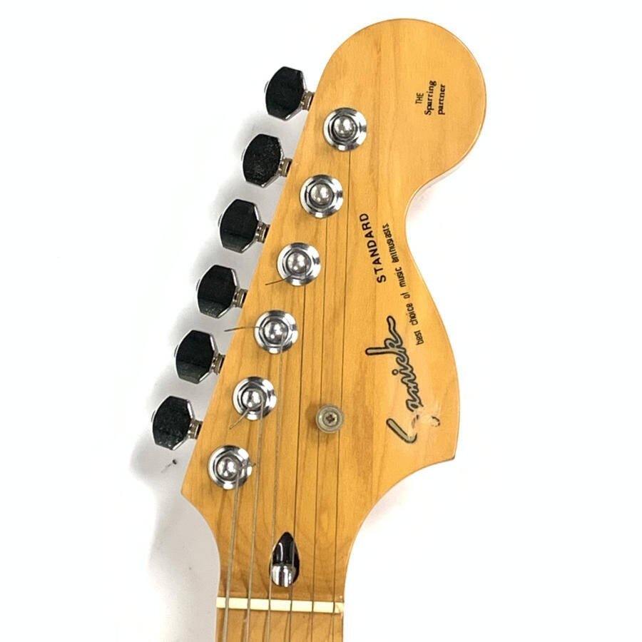 Samick サミック ストラトタイプ エレキギター スキャロップド仕様 クリーム系★簡易検査品の画像7