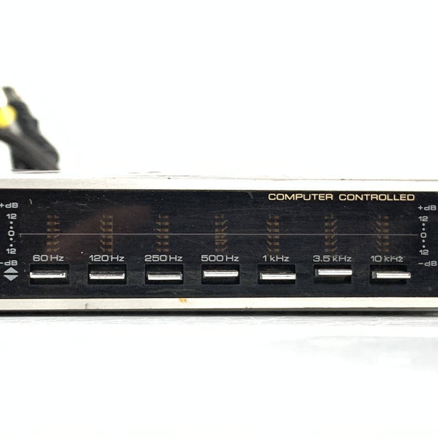 KENWOOD ケンウッド KGC-7480 GRAPHIC EQUALIZER グラフィックイコライザー○ジャンク品の画像9