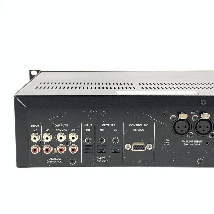 TASCAM TEAC タスカム MD-CD1 業務用CD/MDデッキ プレーヤー/レコーダー 電源コード付き●現状品【TB】_画像6