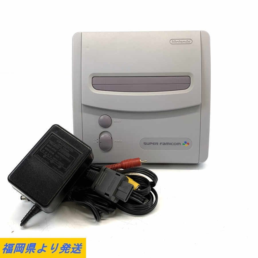 NINTENDO nintendo Super Famicom Jr Junior AV code / power cord attaching * operation goods [ Fukuoka ]