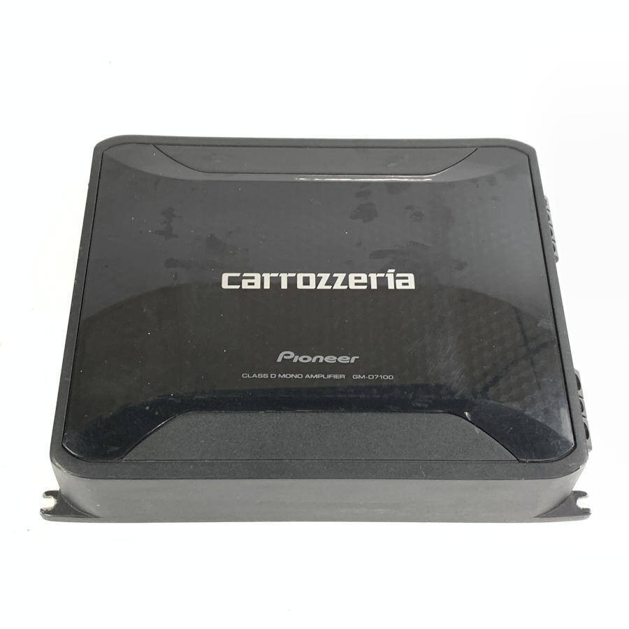 carrozzeria/PIONEER カロッツェリア GM-D7100 カーアンプ○ジャンク品の画像1