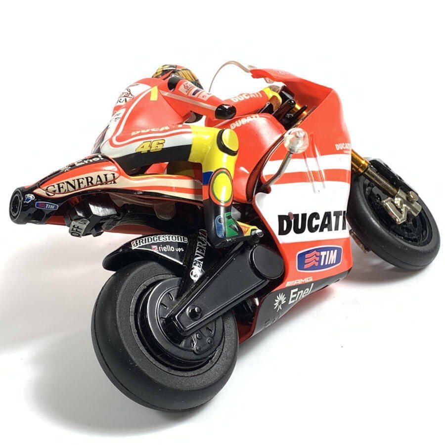 KYOSHO MC-01 DUCATI DESMOSEDICI GP11 1/18スケール 電動RCバイク ケース/他付＊ジャンク品